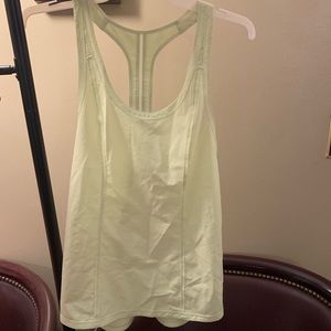 Yellow Lululemon Tank top